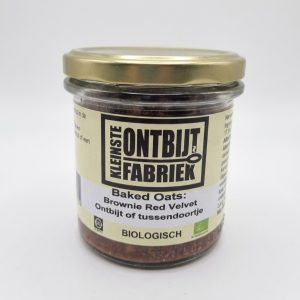 Biologische Baked Oats Brownie Red Velvet 200 gram